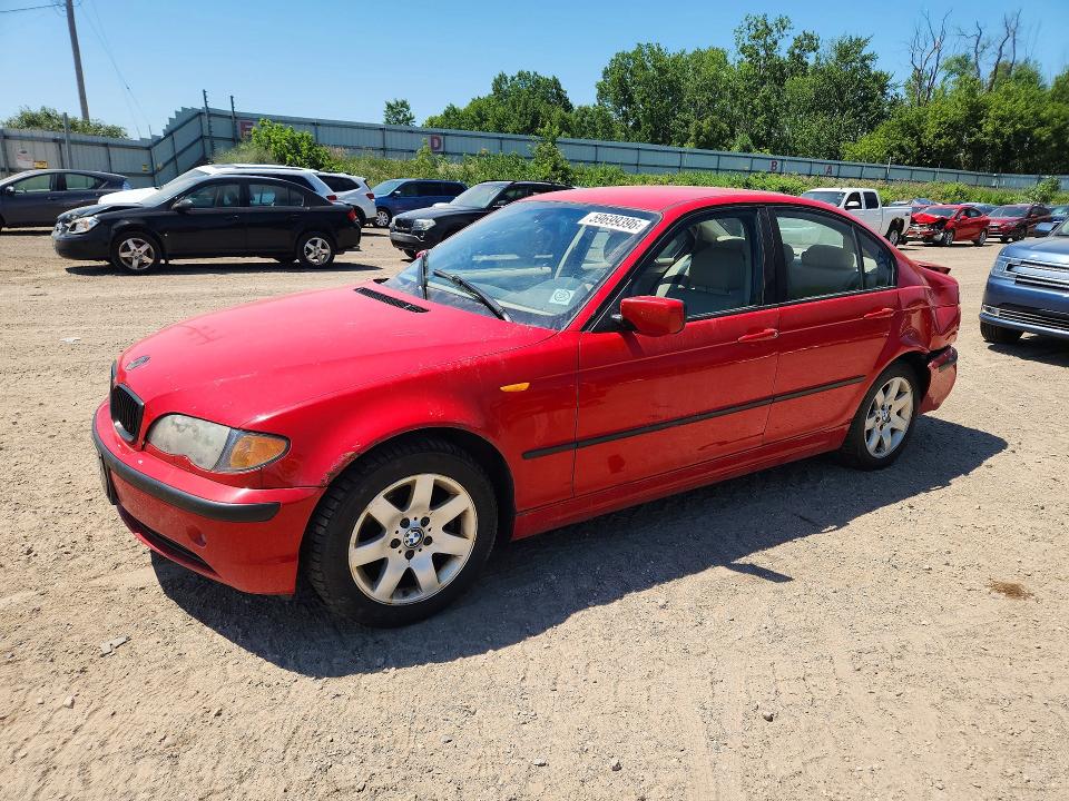 59699396 :رقم المزاد ، WBAEU33464PR11776 vin ، 2004 Bmw 325 مزاد بيع