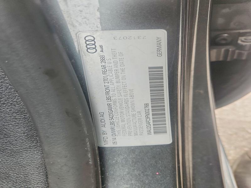 62857316 :رقم المزاد ، WAU2GAFC9FN002768 vin ، 2015 Audi A7 مزاد بيع