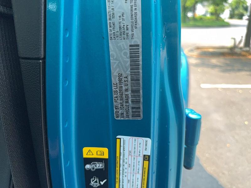 2024 Jeep Wrangler მანქანა იყიდება აუქციონზე, vin: 1C4RJXR62RW199292, აუქციონის ნომერი: 62488986