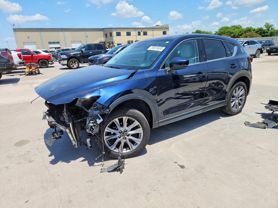 2021 Mazda Cx-5 მანქანა იყიდება აუქციონზე, vin: JM3KFBDM8M1398713, აუქციონის ნომერი: 59075436