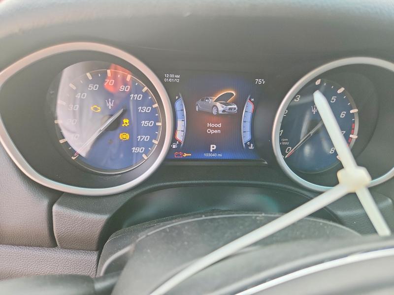 2016 Maserati Ghibli მანქანა იყიდება აუქციონზე, vin: ZAM57XSA7G1177760, აუქციონის ნომერი: 62581846
