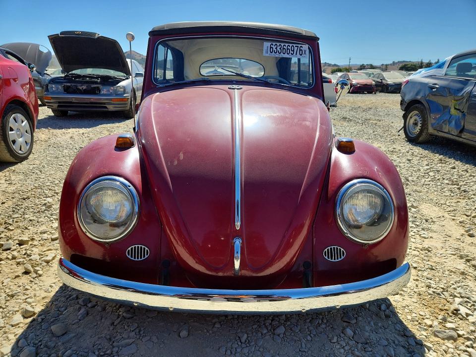 1964 Volkswagen Bubu Class მანქანა იყიდება აუქციონზე, vin: 593405, აუქციონის ნომერი: 63366976