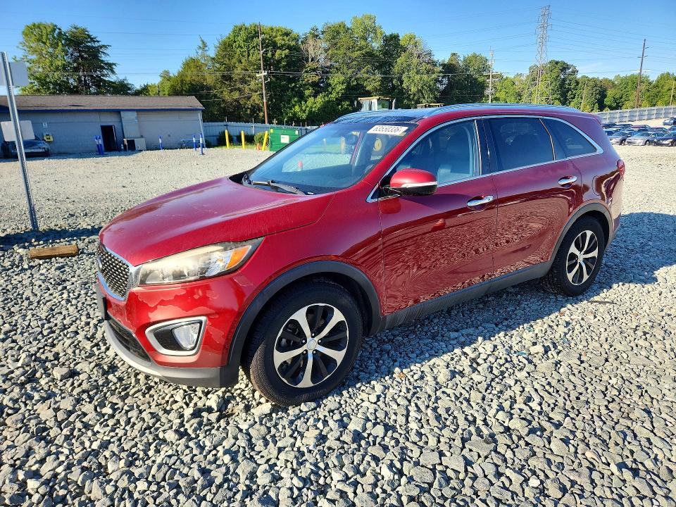 2016 Kia Sorento მანქანა იყიდება აუქციონზე, vin: 5XYPH4A56GG041830, აუქციონის ნომერი: 63550336