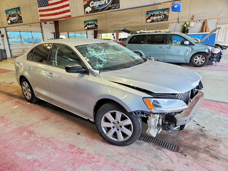 2015 Volkswagen Jetta მანქანა იყიდება აუქციონზე, vin: 3VWD17AJ6FM354381, აუქციონის ნომერი: 62062656