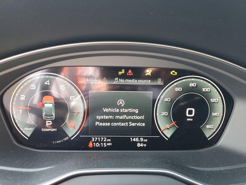2023 Audi Q5 მანქანა იყიდება აუქციონზე, vin: WA1EAAFY4P2034652, აუქციონის ნომერი: 60965726
