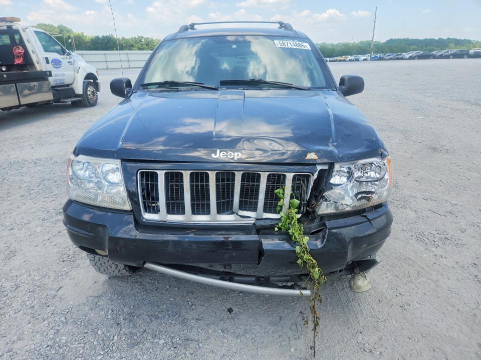 58714886 :رقم المزاد ، 1J4GW48S14C165614 vin ، 2004 Jeep Grand Cherokee مزاد بيع