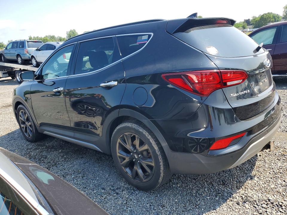 62095026 :رقم المزاد ، 5XYZWDLA9HG395044 vin ، 2017 Hyundai Santa Fe Sport مزاد بيع