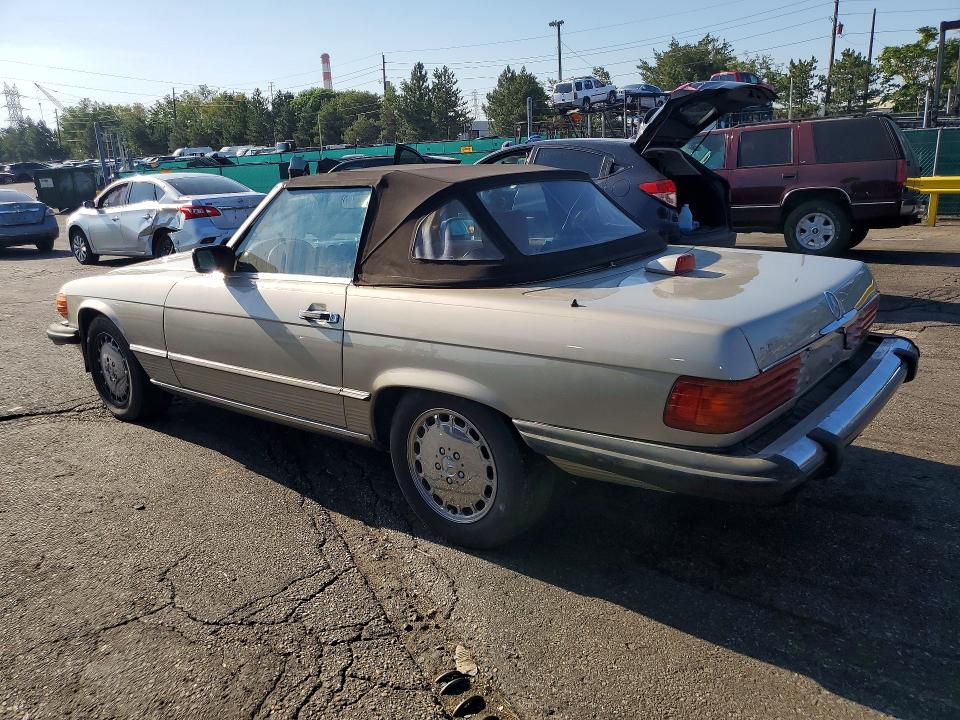 1986 Mercedes-benz 560 მანქანა იყიდება აუქციონზე, vin: WDBBA48D5GA054398, აუქციონის ნომერი: 62346136