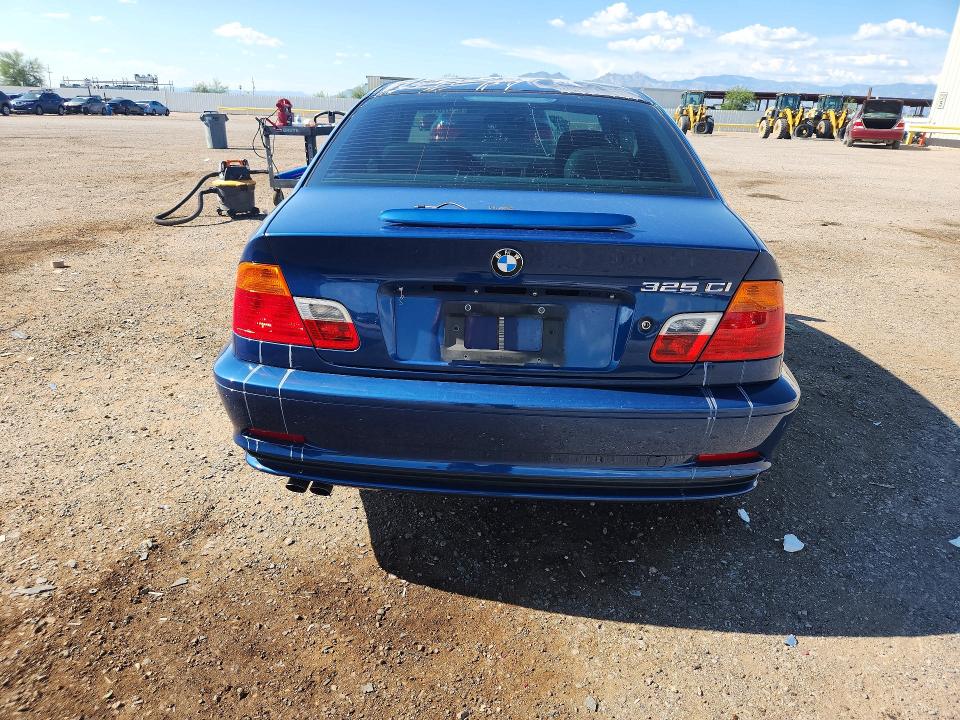 Продажа на аукционе авто 2001 Bmw 325, vin: WBABN33441JW59217, номер лота: 62670786