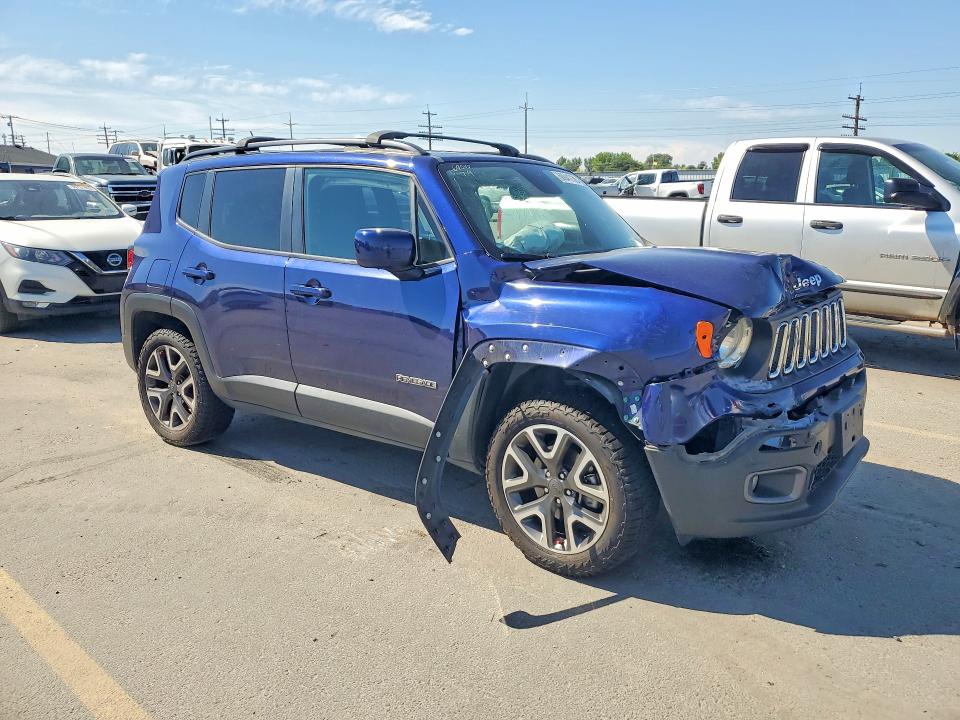 2017 Jeep Renegade მანქანა იყიდება აუქციონზე, vin: ZACCJBBB1HPF46753, აუქციონის ნომერი: 60041736