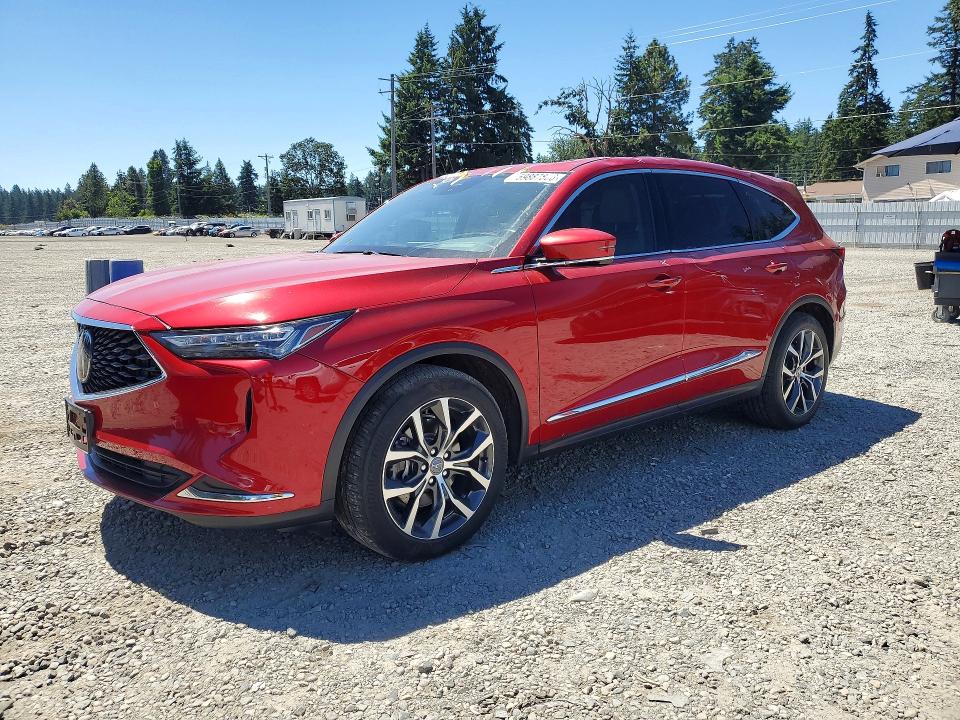 Auction sale of the 2022 Acura Mdx, vin: 5J8YD9H46NL002085, lot number: 59887866