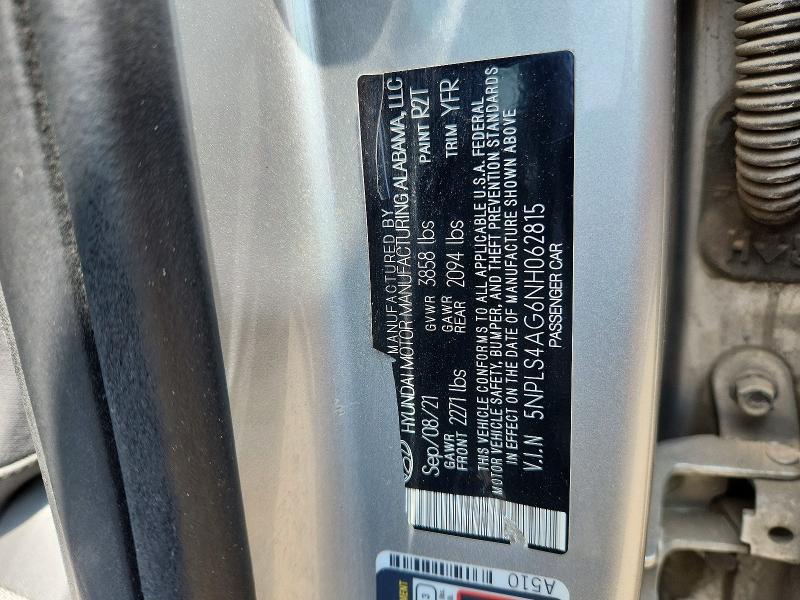 Продаж на аукціоні авто 2022 Hyundai Elantra, vin: 5NPLS4AG6NH062815, номер лоту: 60362616