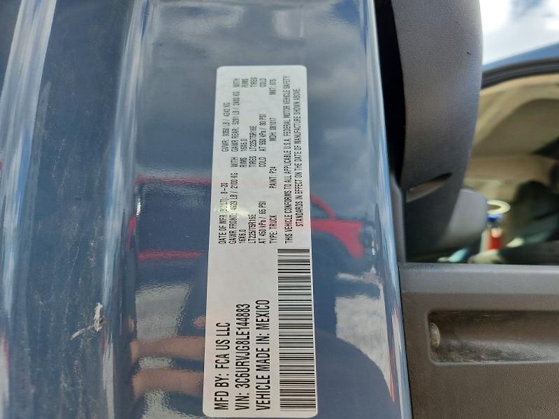 Продаж на аукціоні авто 2020 Ram Promaster 3500, vin: 3C6URVJG8LE144883, номер лоту: 62262666