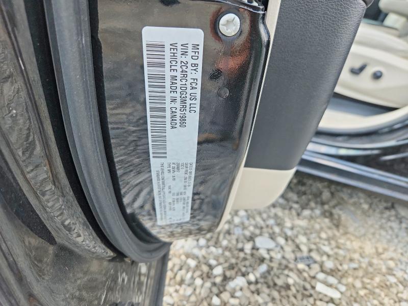 2021 Chrysler Voyager მანქანა იყიდება აუქციონზე, vin: 2C4RC1DG3MR519860, აუქციონის ნომერი: 58784226