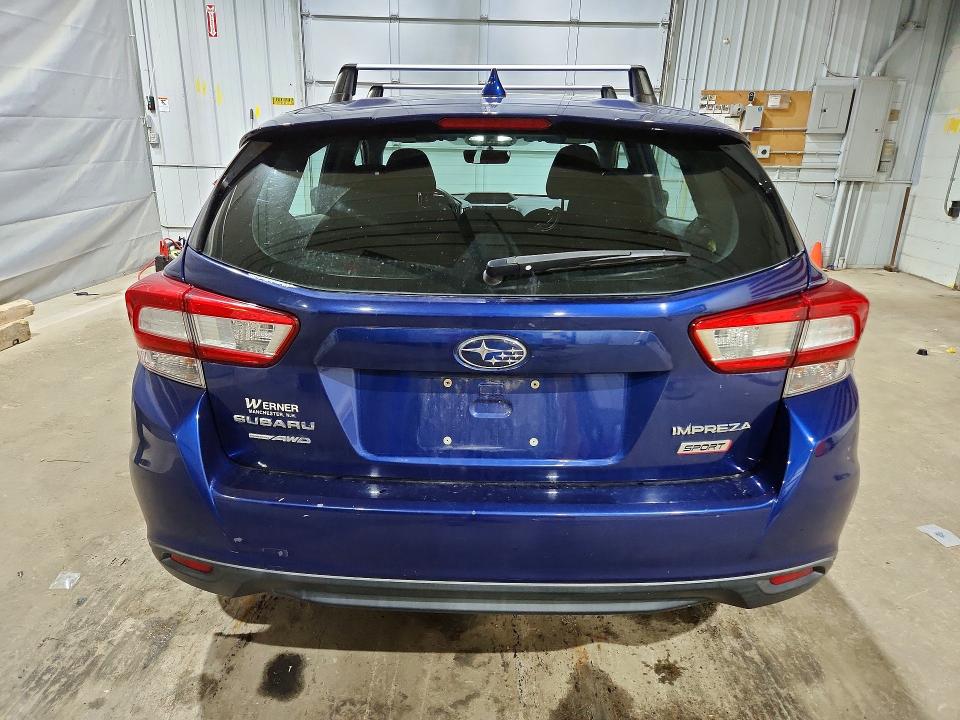 2018 Subaru Impreza მანქანა იყიდება აუქციონზე, vin: 4S3GTAK69J1702309, აუქციონის ნომერი: 59850086