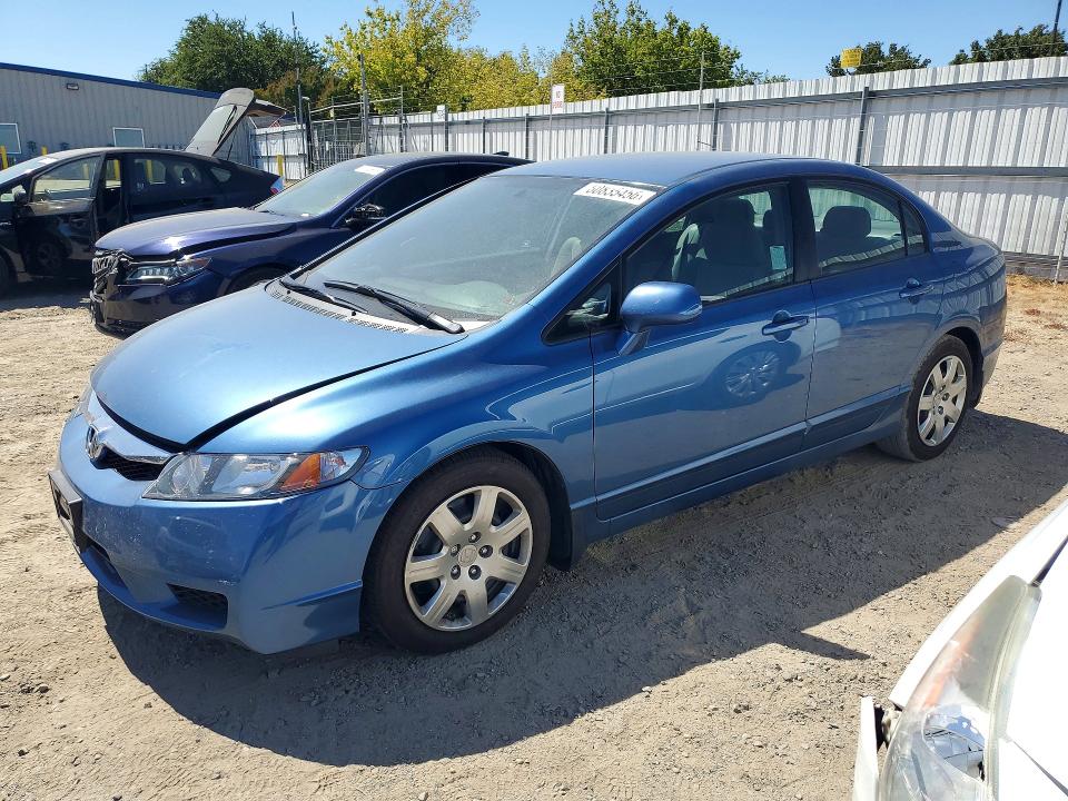 Auction sale of the 2010 Honda Civic, vin: 19XFA1F57AE033943, lot number: 60835456