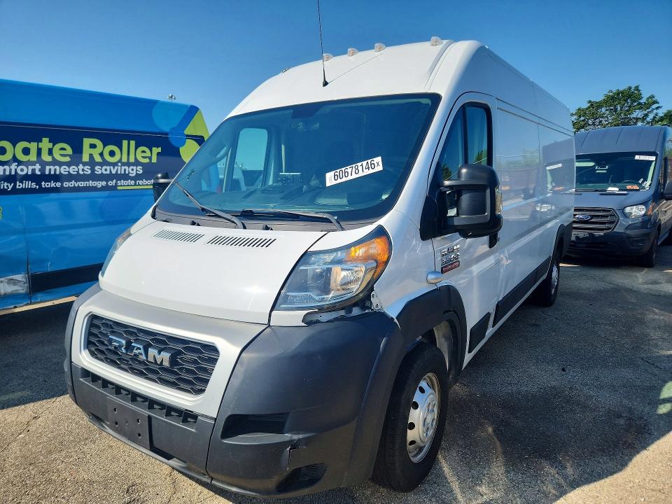 Продаж на аукціоні авто 2021 Ram Promaster 3500, vin: 3C6MRVJG1ME528957, номер лоту: 60678146