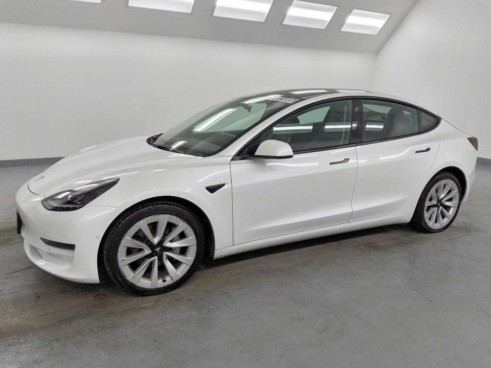 60268086 :رقم المزاد ، 5YJ3E1EA6NF191406 vin ، 2022 Tesla Model 3 مزاد بيع