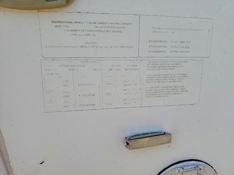 Продаж на аукціоні авто 2010 Foresriver Wyoming Summit, vin: 5ZT3WS1B2A1301242, номер лоту: 55578576