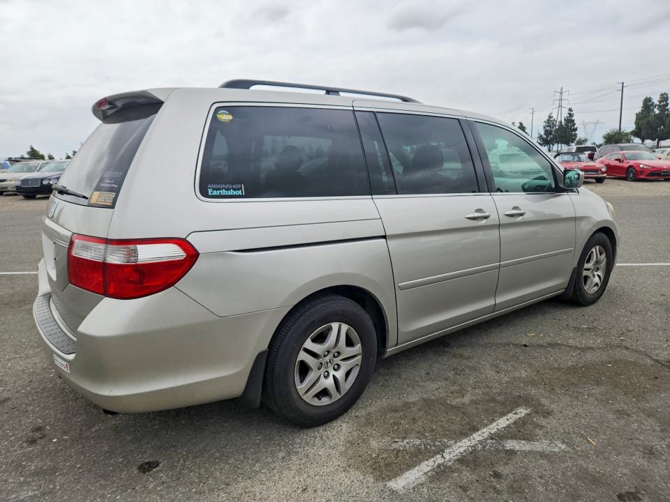 2007 Honda Odyssey მანქანა იყიდება აუქციონზე, vin: 5FNRL38737B455602, აუქციონის ნომერი: 97684965