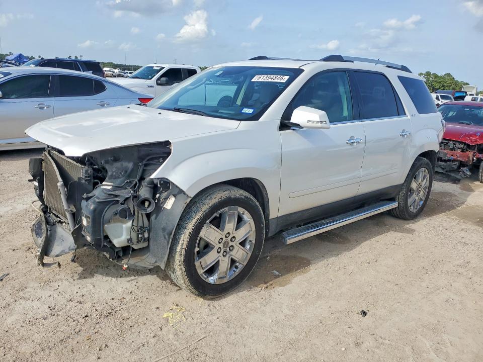 61394846 :رقم المزاد ، 1GKKRSKD5HJ321861 vin ، 2017 Gmc Acadia Limited مزاد بيع