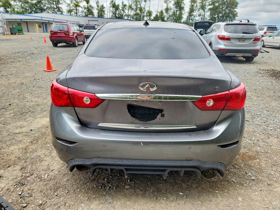Продаж на аукціоні авто 2015 Infiniti Q50, vin: JN1BV7AR2FM400713, номер лоту: 61780826