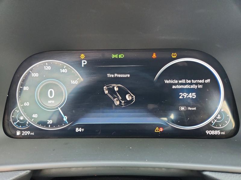 61532186 :رقم المزاد ، 5NPEJ4J20MH117743 vin ، 2021 Hyundai Sonata مزاد بيع