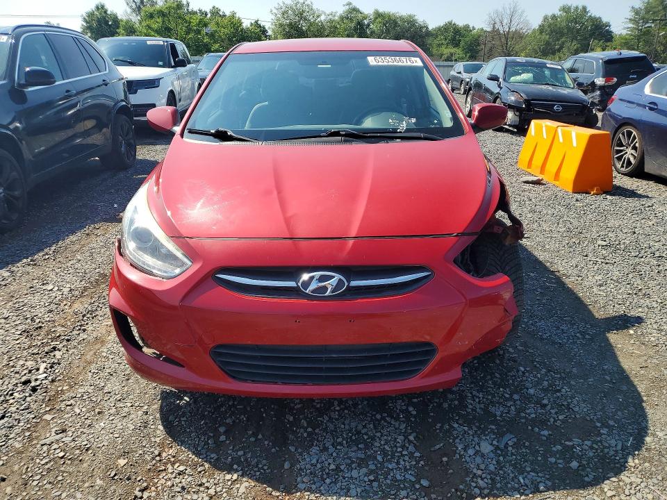 Aukcja sprzedaży 2015 Hyundai Accent, vin: KMHCU4AE0FU822555, numer aukcji: 63536676