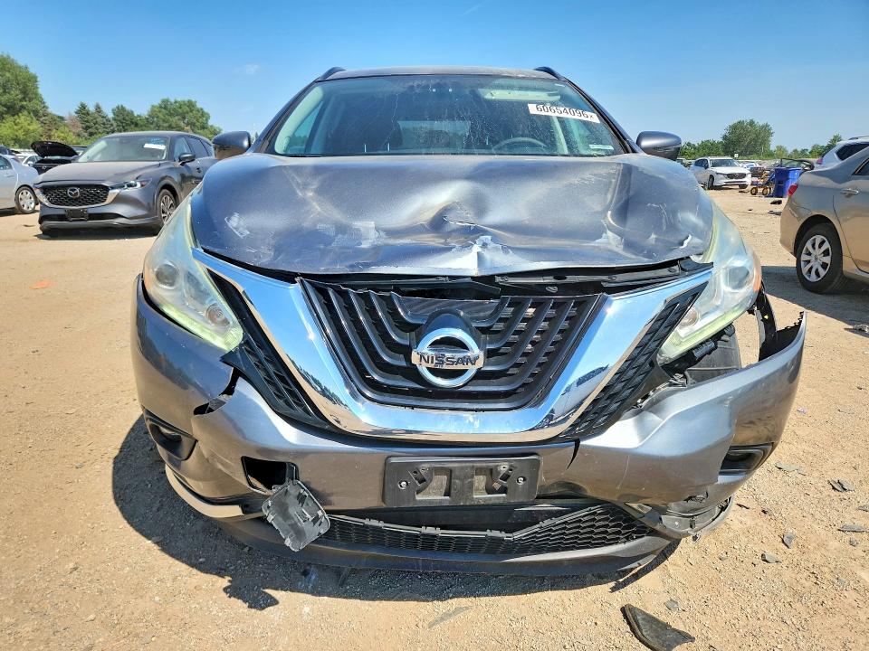 Auction sale of the 2016 Nissan Murano, vin: 5N1AZ2MH1GN144235, lot number: 60654096