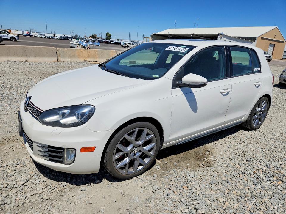 2013 Volkswagen Gti მანქანა იყიდება აუქციონზე, vin: WVWHV7AJ1DW140307, აუქციონის ნომერი: 61081876