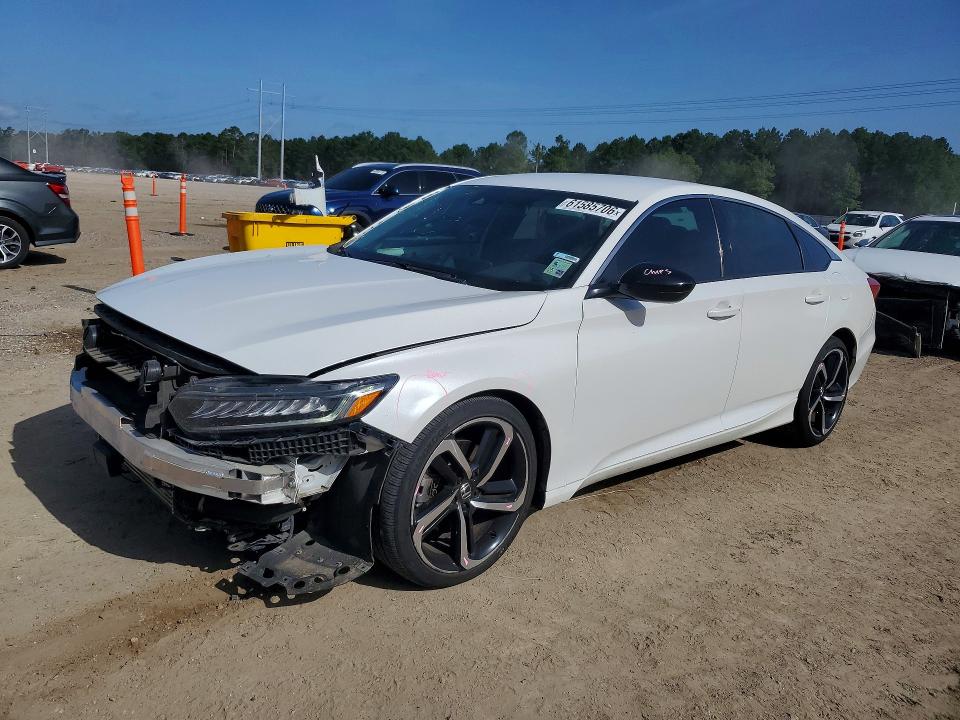 61585706 :رقم المزاد ، 1HGCV1F3XMA063212 vin ، 2021 Honda Accord مزاد بيع