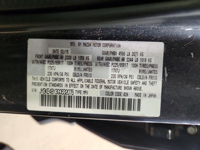 63161826 :رقم المزاد ، JM3KE4BY3G0632075 vin ، 2016 Mazda Cx-5 مزاد بيع