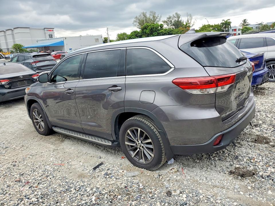 Aukcja sprzedaży 2019 Toyota Highlander, vin: 5TDJZRFH5KS617129, numer aukcji: 59830106