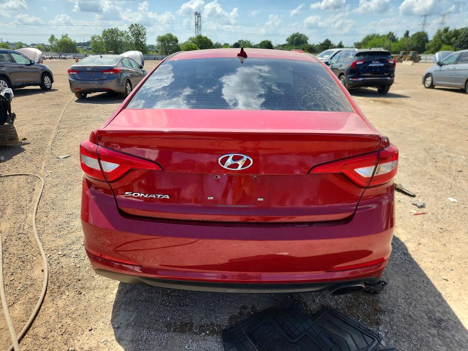 59270056 :رقم المزاد ، 5NPE24AF6HH569539 vin ، 2017 Hyundai Sonata مزاد بيع