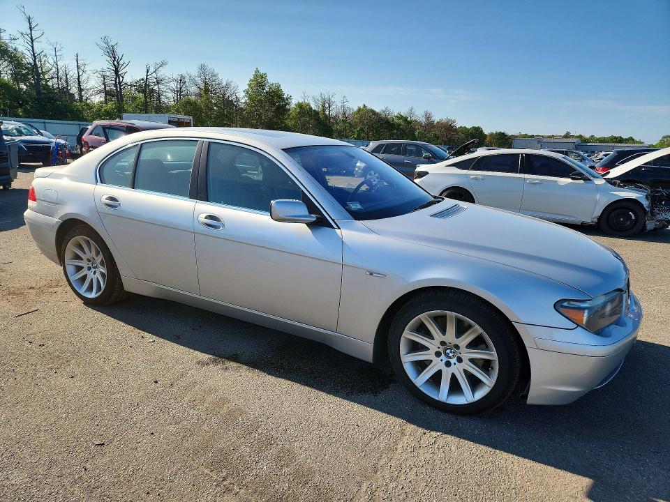 Aukcja sprzedaży 2003 Bmw 745, vin: WBAGL63493DP62115, numer aukcji: 60718956