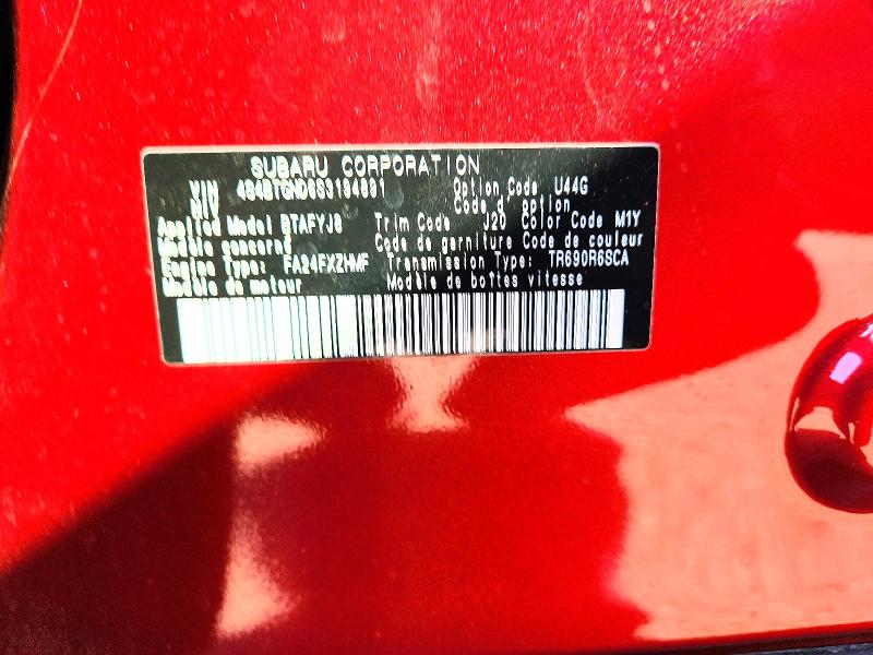 Aukcja sprzedaży 2025 Subaru Outback, vin: 4S4BTGND6S3194891, numer aukcji: 60928086