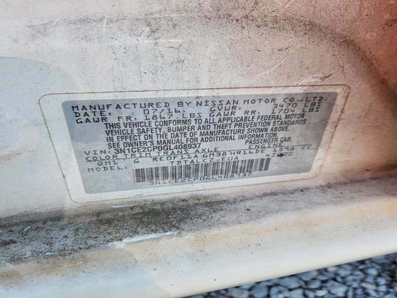 Aukcja sprzedaży 2016 Nissan Versa Note, vin: 3N1CE2CP0GL408937, numer aukcji: 63404826