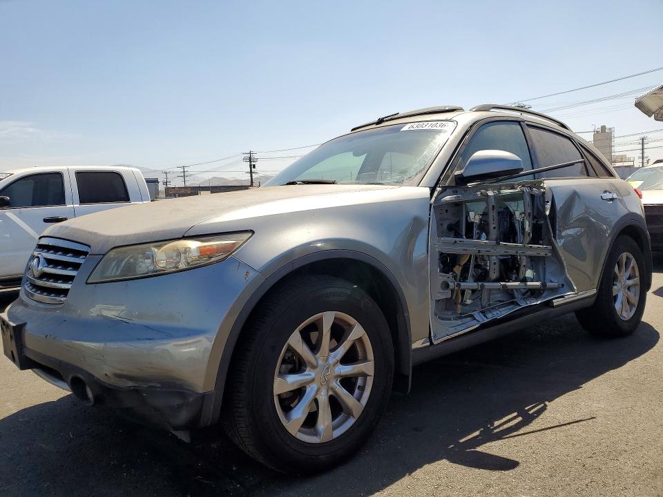 2007 Infiniti Fx35 მანქანა იყიდება აუქციონზე, vin: JNRAS08U67X102443, აუქციონის ნომერი: 63031036