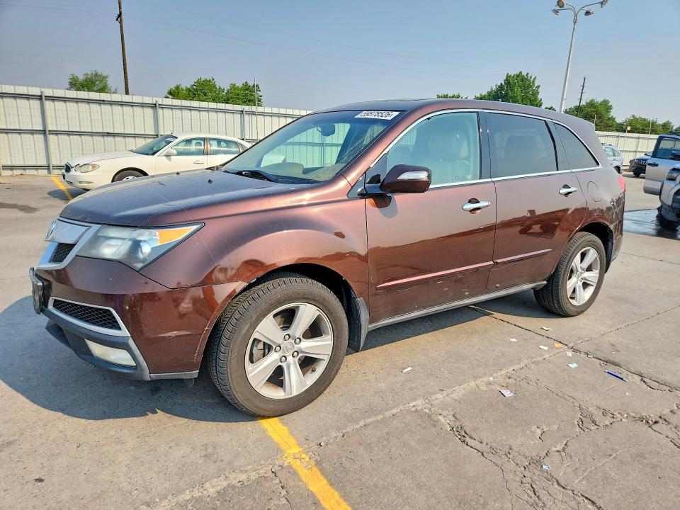 59878526 :رقم المزاد ، 2HNYD2H65BH501227 vin ، 2011 Acura Mdx مزاد بيع