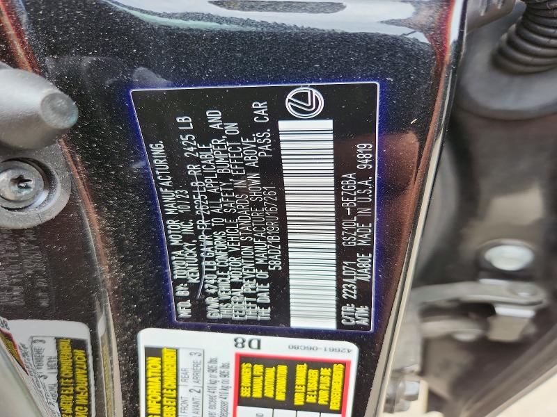 Продаж на аукціоні авто 2024 Lexus Es 350, vin: 58ADZ1B19RU167261, номер лоту: 60791706
