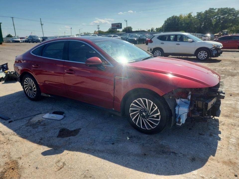 2024 Hyundai Sonata Hybrid მანქანა იყიდება აუქციონზე, vin: KMHL54JJ5RA098653, აუქციონის ნომერი: 60014136