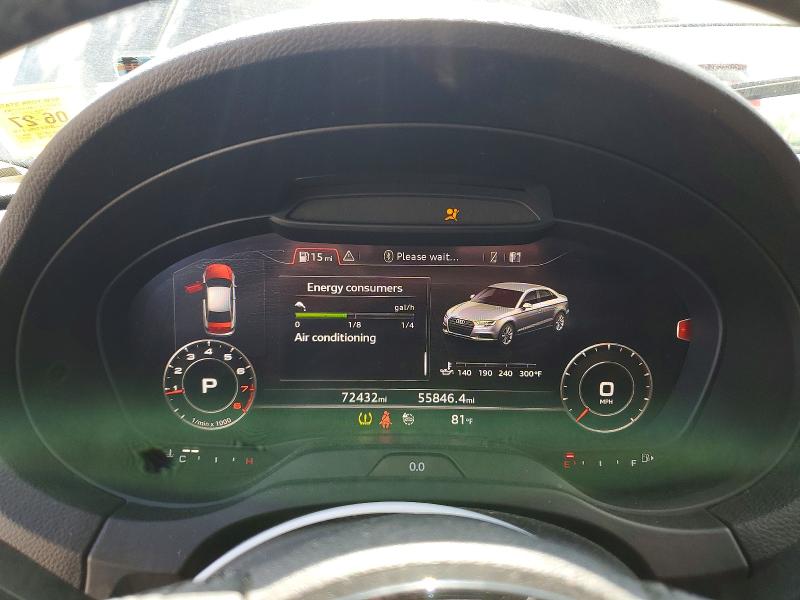 Продаж на аукціоні авто 2018 Audi A3, vin: WAUJ8GFF1J1035138, номер лоту: 60062966