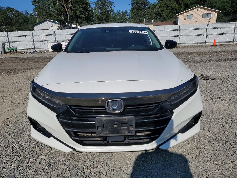 Продажа на аукционе авто 2021 Honda Accord, vin: 1HGCV1F48MA031609, номер лота: 60877276