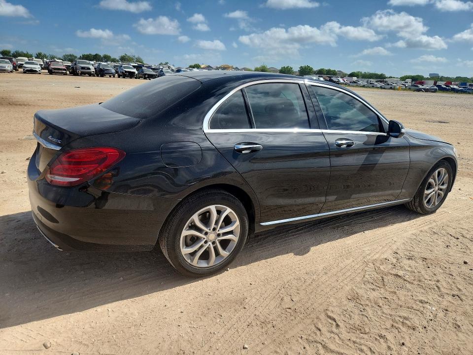 59862206 :رقم المزاد ، 55SWF4KB9FU093592 vin ، 2015 Mercedes-benz C مزاد بيع