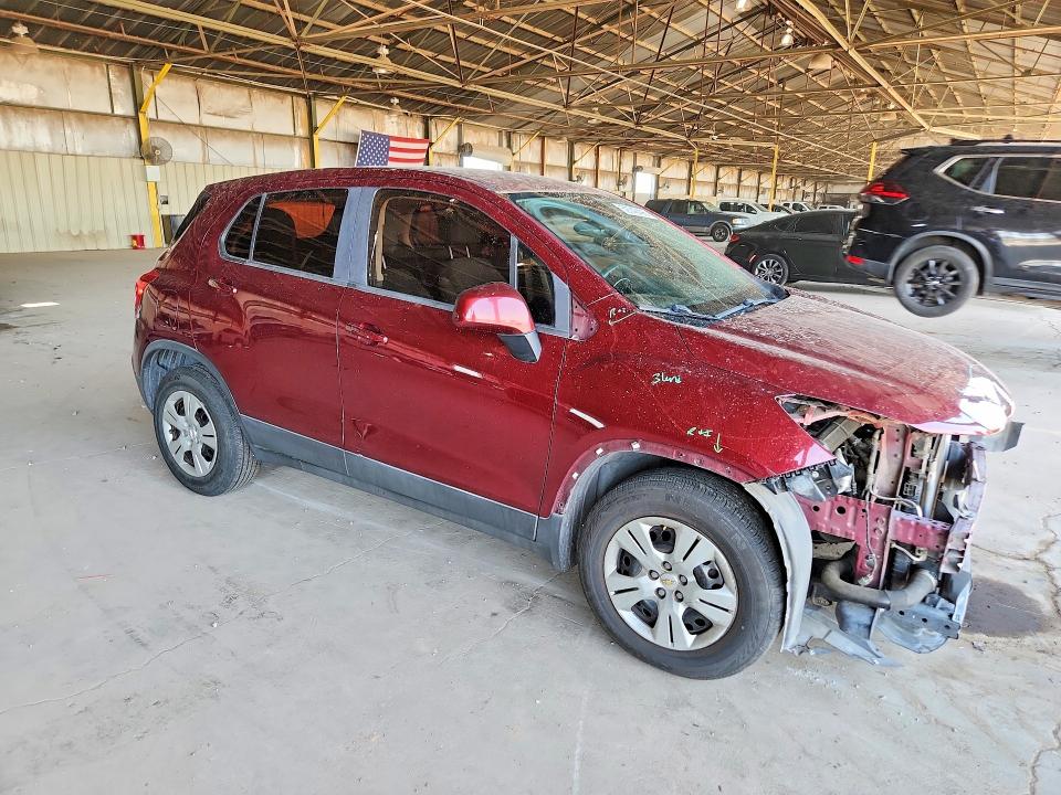 59742496 :رقم المزاد ، 3GNCJKSB6HL275219 vin ، 2017 Chevrolet Trax مزاد بيع