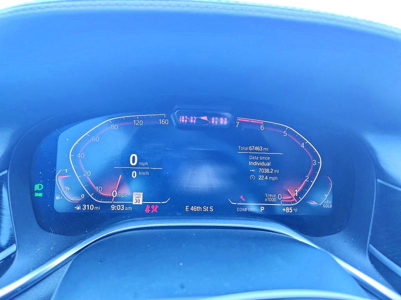 2020 Bmw 750 მანქანა იყიდება აუქციონზე, vin: WBA7U2C08LGJ59870, აუქციონის ნომერი: 58367376