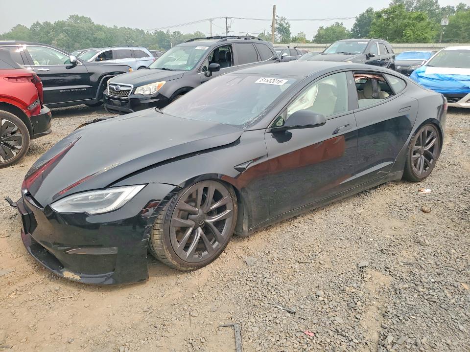 Продаж на аукціоні авто 2021 Tesla Model S, vin: 5YJSA1E65MF444085, номер лоту: 61502016