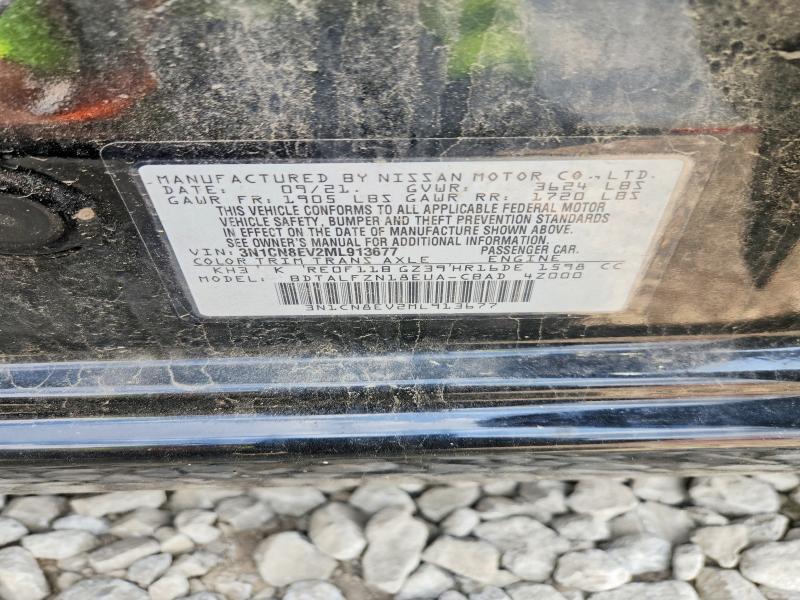2021 Nissan Versa მანქანა იყიდება აუქციონზე, vin: 3N1CN8EV2ML913677, აუქციონის ნომერი: 60608146