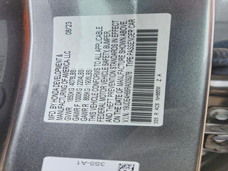 Продаж на аукціоні авто 2024 Acura Integra, vin: 19UDE4H66RA009278, номер лоту: 61324386