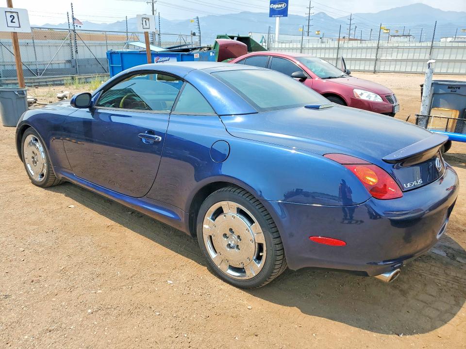 2002 Lexus Sc მანქანა იყიდება აუქციონზე, vin: JTHFN48Y420023831, აუქციონის ნომერი: 60140116